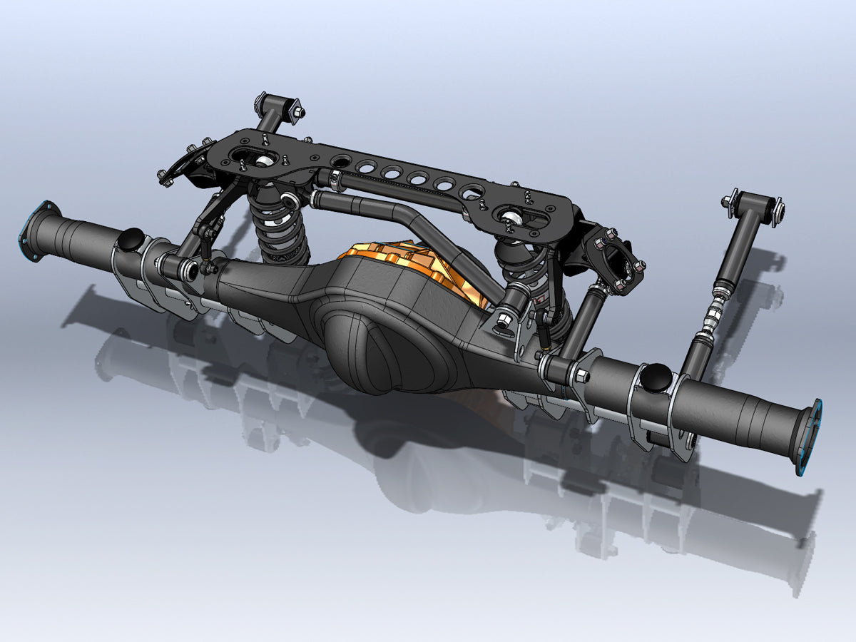 HKTG Rear Coilover & Bolt-in 4link Kit