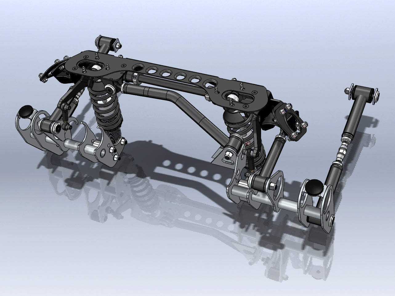 HKTG Rear Coilover & Bolt-in 4link Kit